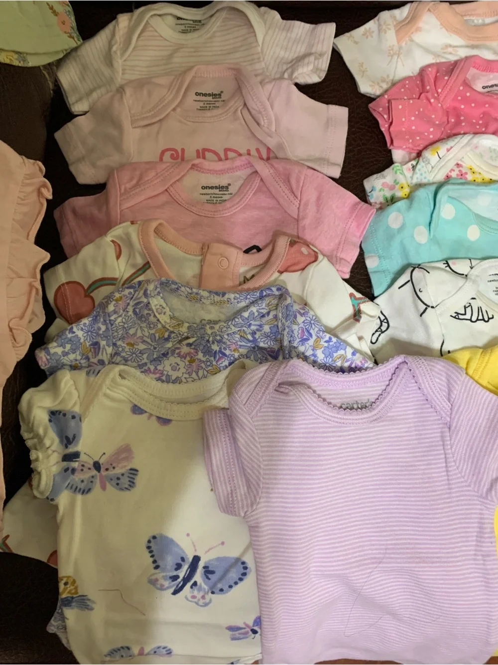 Carter’s & more infant girl’s 24 piece BUNDLE EUC